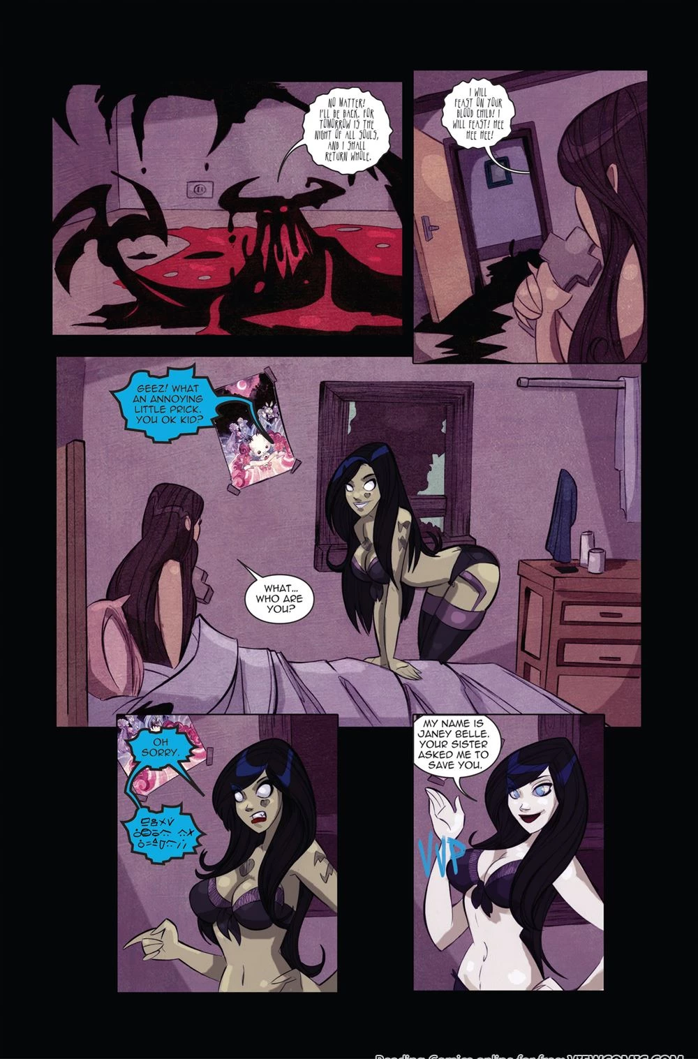 Zombie Tramp v3 .Halloween Special porn comic picture 9