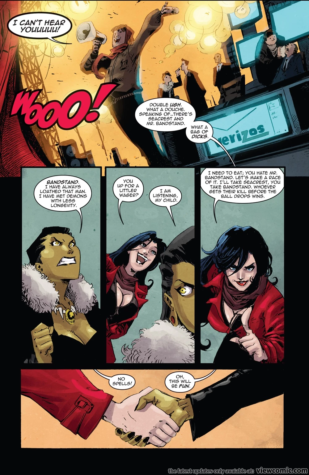 Zombie Tramp v3 .New Years Eve Special porn comic picture 5