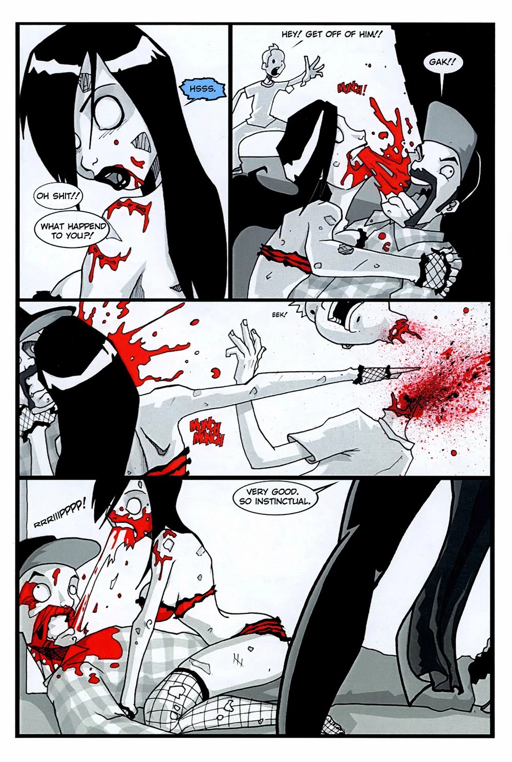 Zombie tramp vol 1 porn comic picture 37