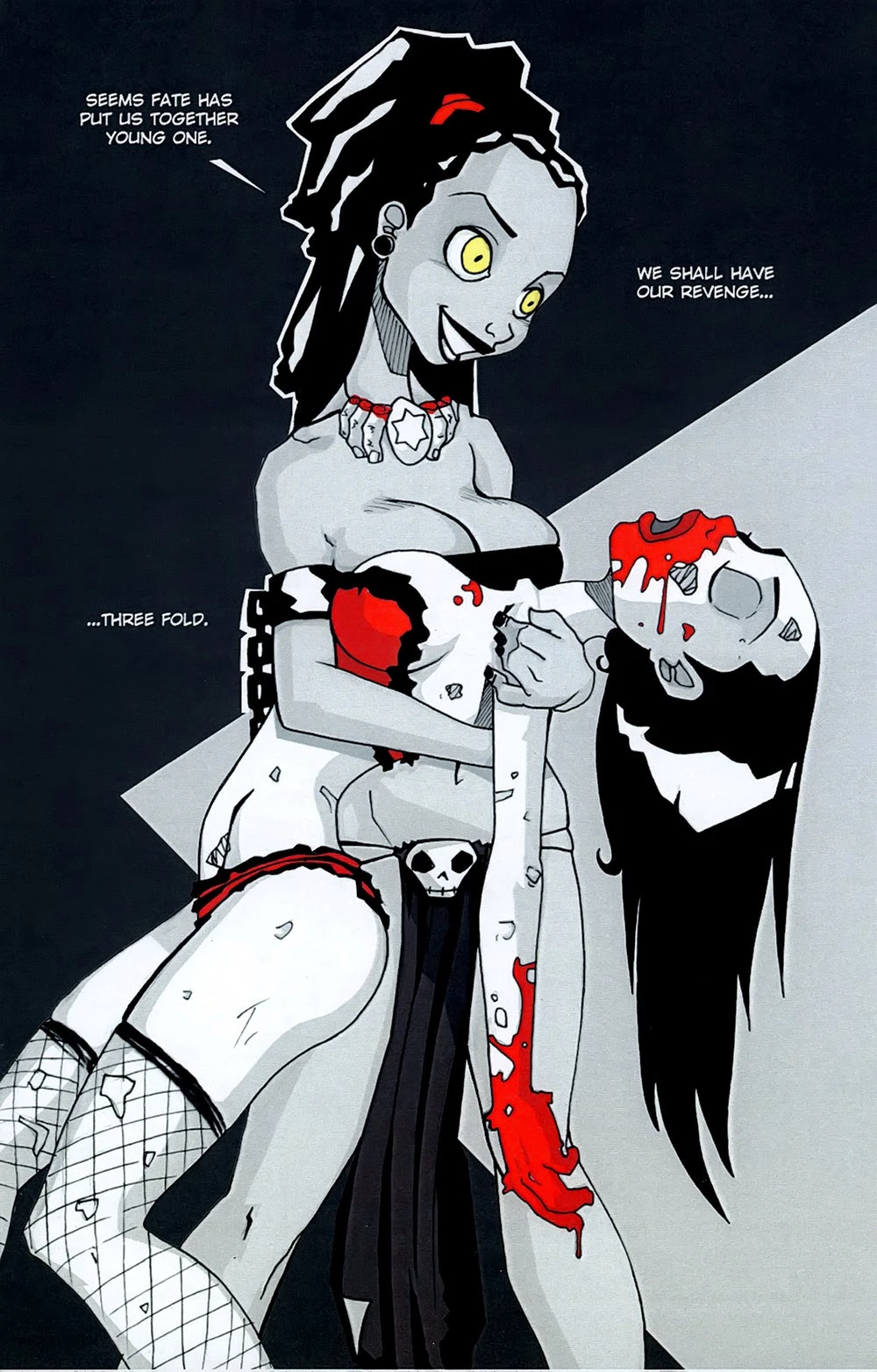Zombie tramp vol 1 porn comic picture 39