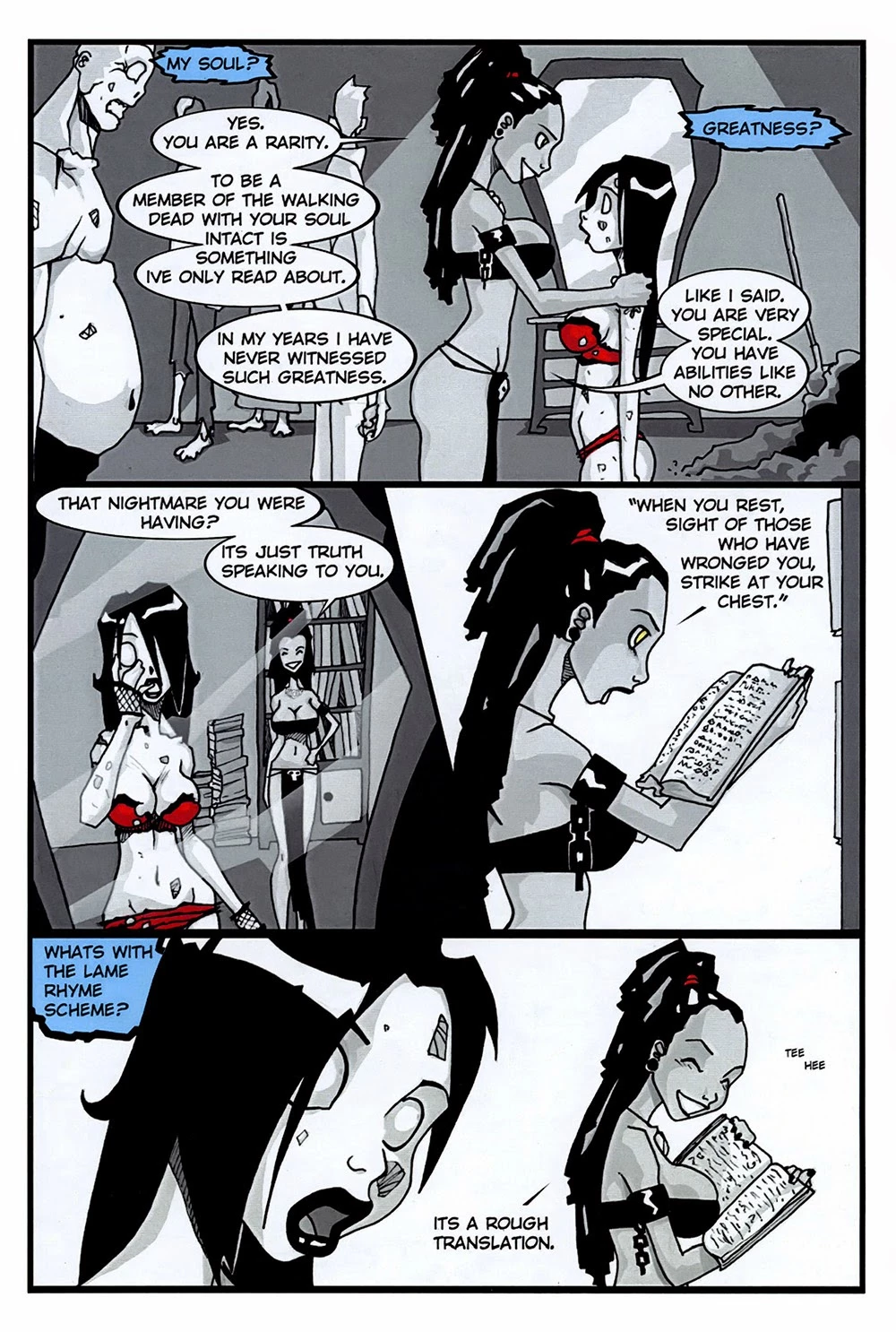 Zombie tramp vol 1 porn comic picture 45