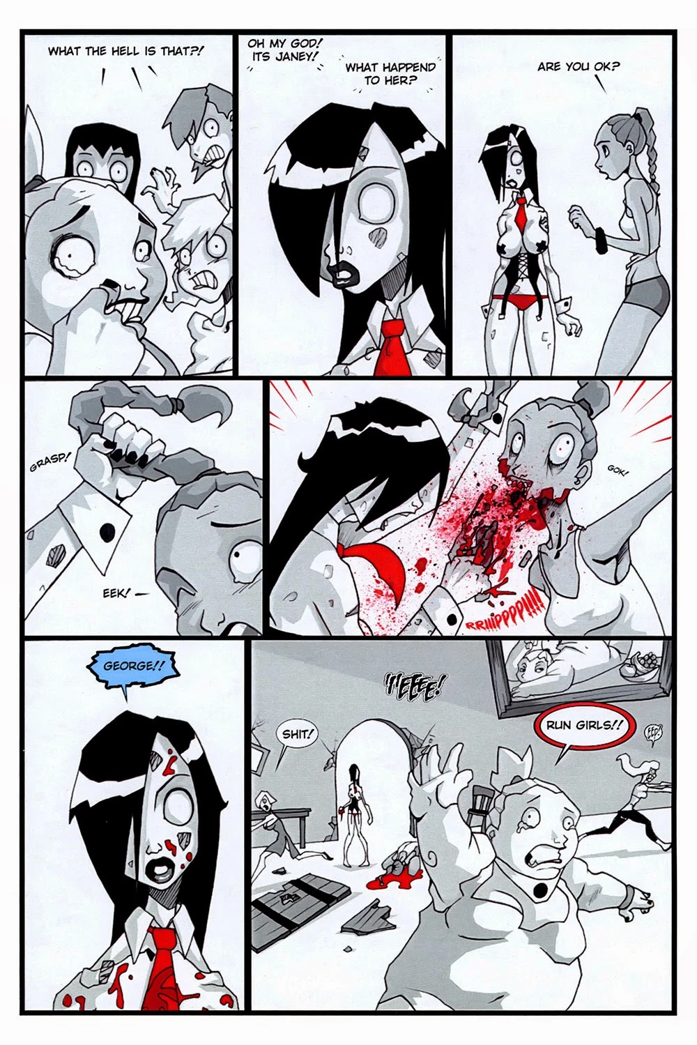 Zombie tramp vol 1 porn comic picture 49