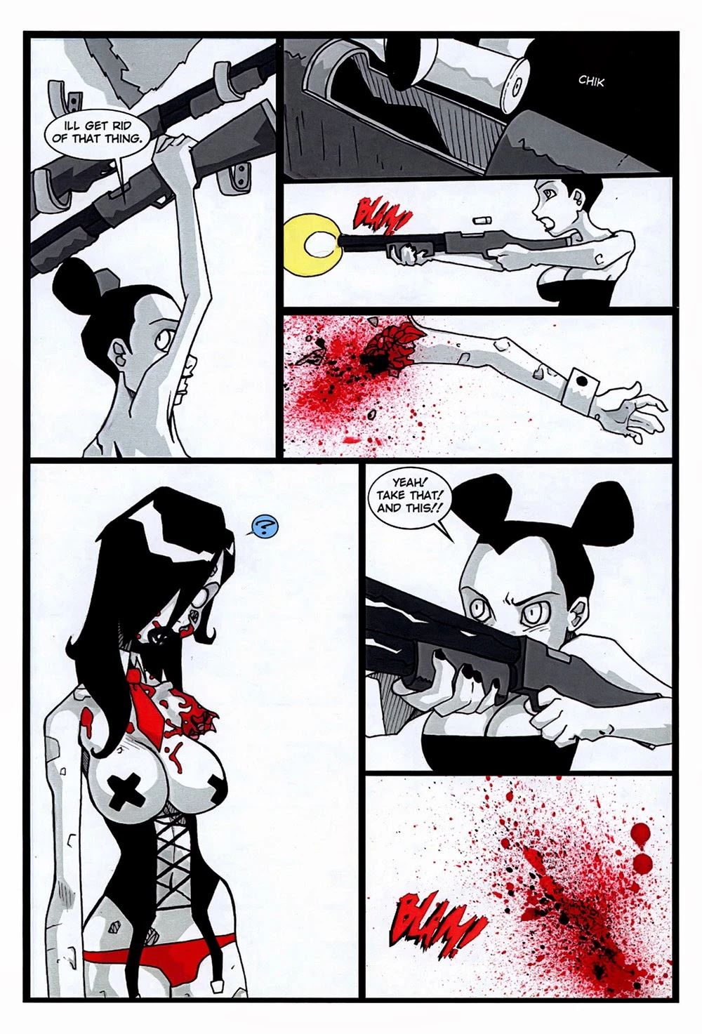 Zombie tramp vol 1 porn comic picture 50