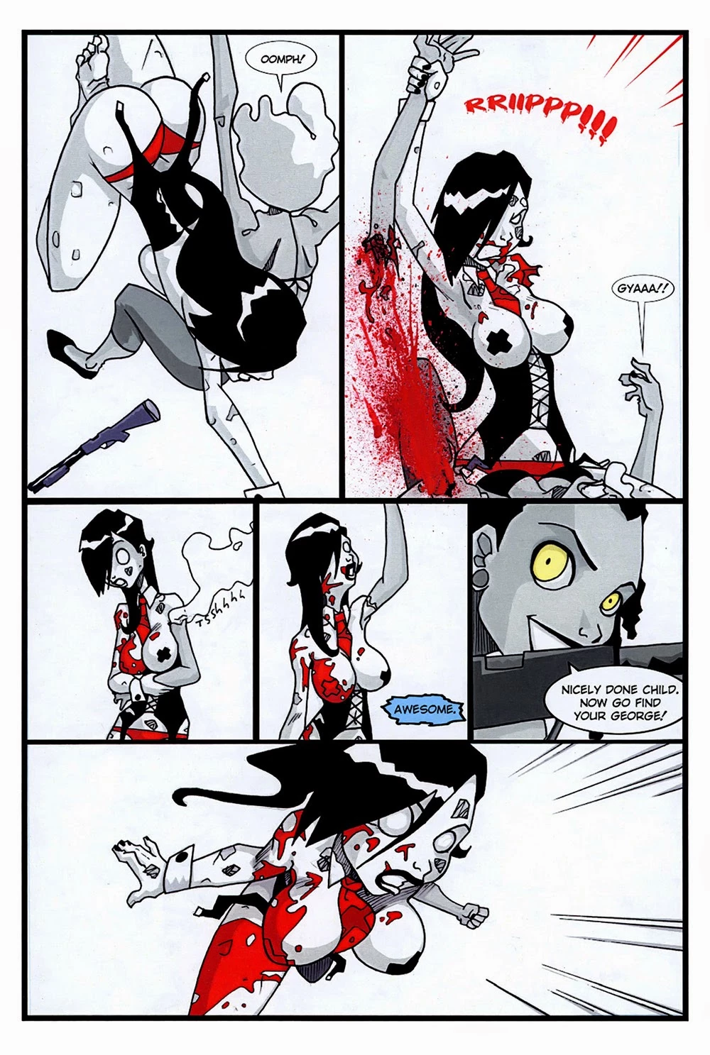 Zombie tramp vol 1 porn comic picture 53