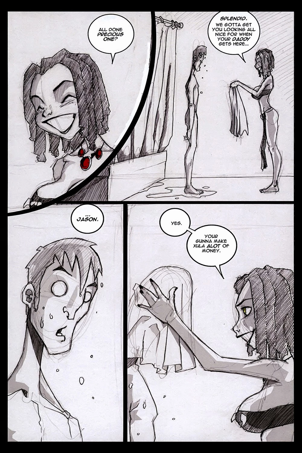Zombie tramp vol 1 porn comic picture 61