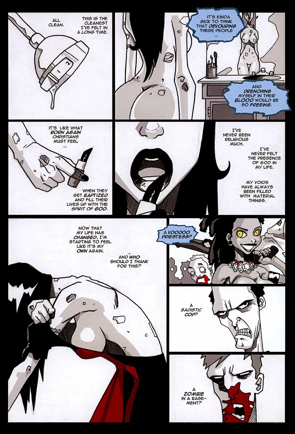 Zombie tramp vol 1 porn comic picture 68