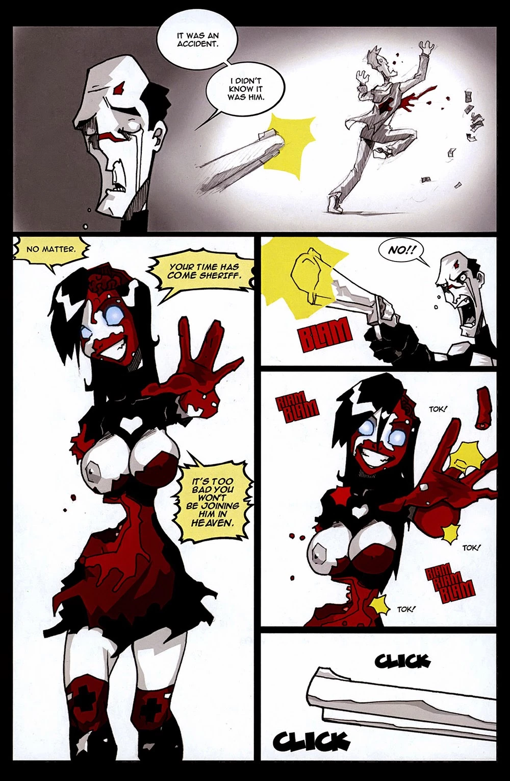 Zombie tramp vol 1 porn comic picture 90