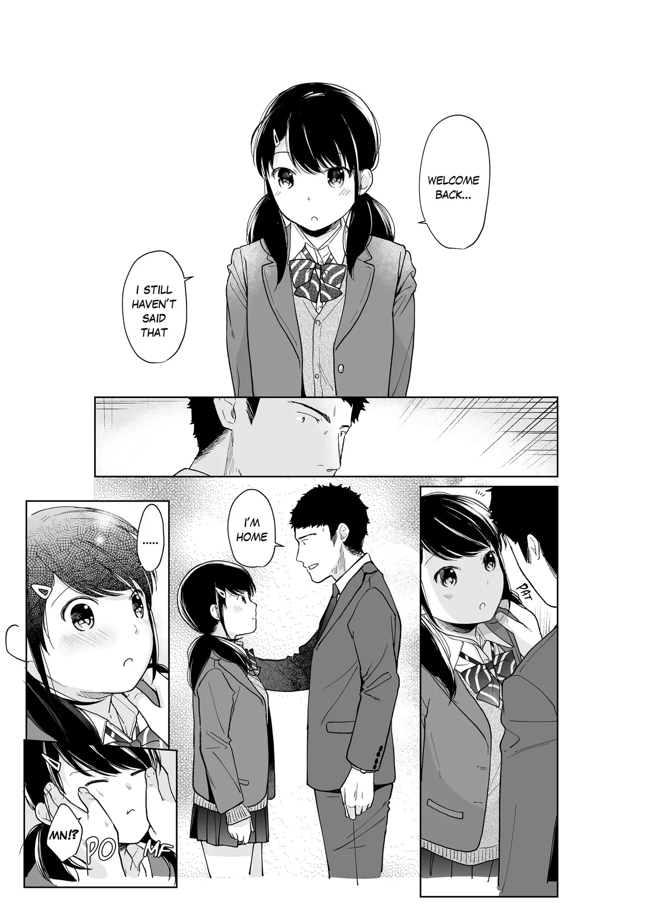 1 Room Apartment + Highschool Girl Suddenly Living Together? Close Contact!? First Sex!!? 15 porn comic picture 10
