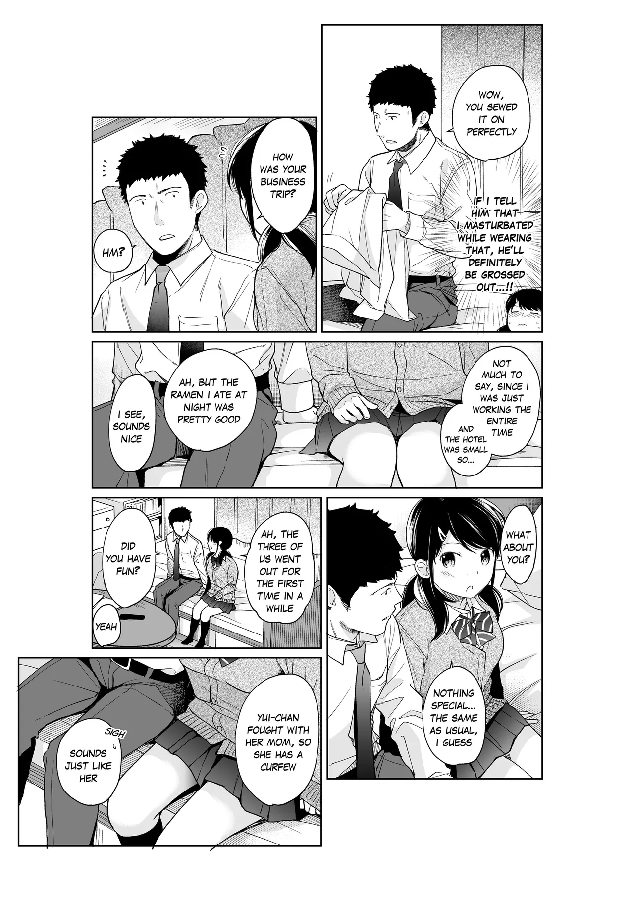 1 Room Apartment + Highschool Girl Suddenly Living Together? Close Contact!? First Sex!!? 15 porn comic picture 12
