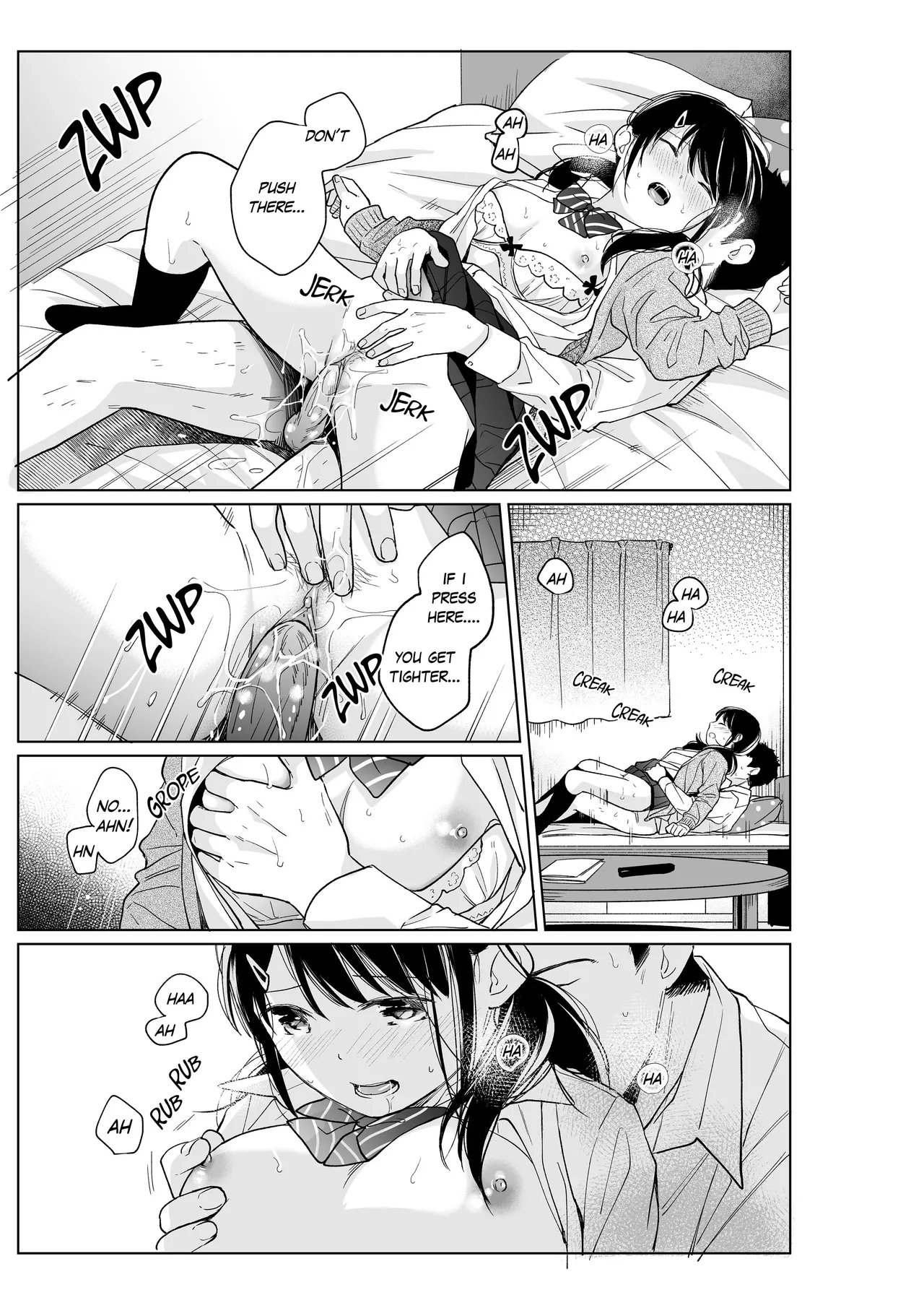 1 Room Apartment + Highschool Girl Suddenly Living Together? Close Contact!? First Sex!!? 15 porn comic picture 22