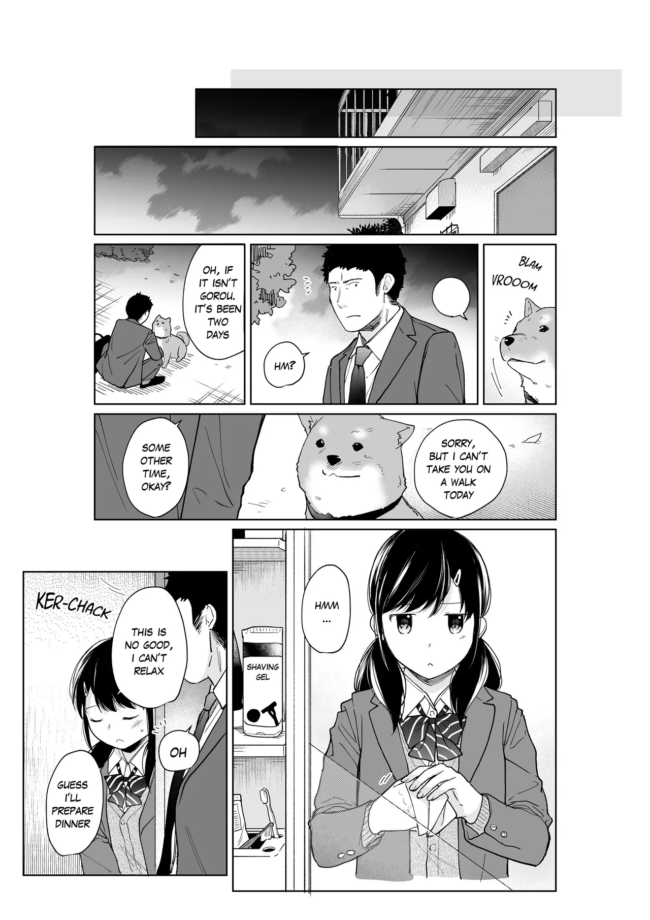 1 Room Apartment + Highschool Girl Suddenly Living Together? Close Contact!? First Sex!!? 15 porn comic picture 8