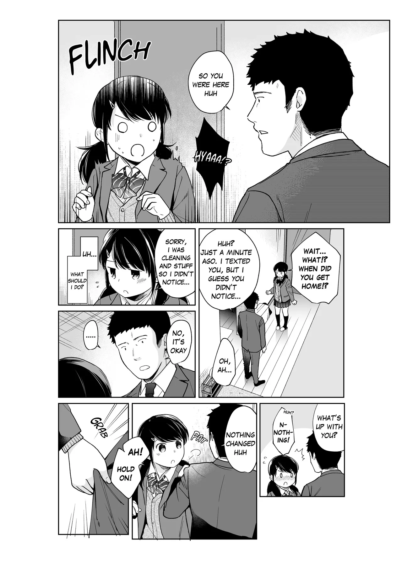 1 Room Apartment + Highschool Girl Suddenly Living Together? Close Contact!? First Sex!!? 15 porn comic picture 9