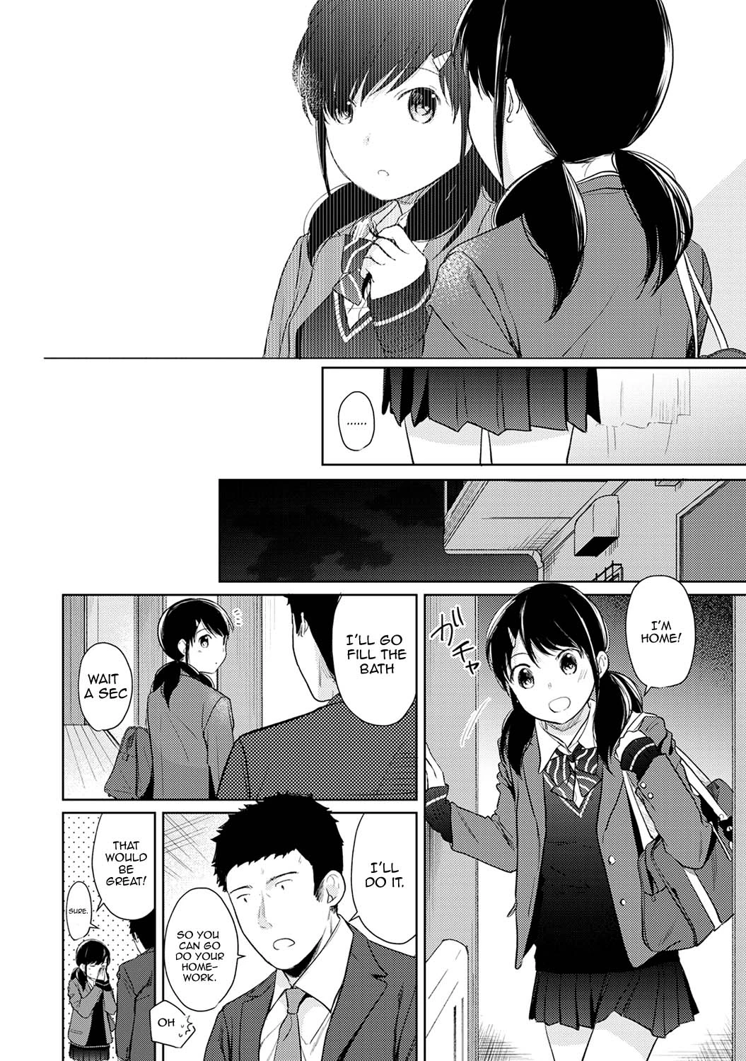 1 Room Apartment + Highschool Girl Suddenly Living Together? Close Contact!? First Sex!!? 16 porn comic picture 11