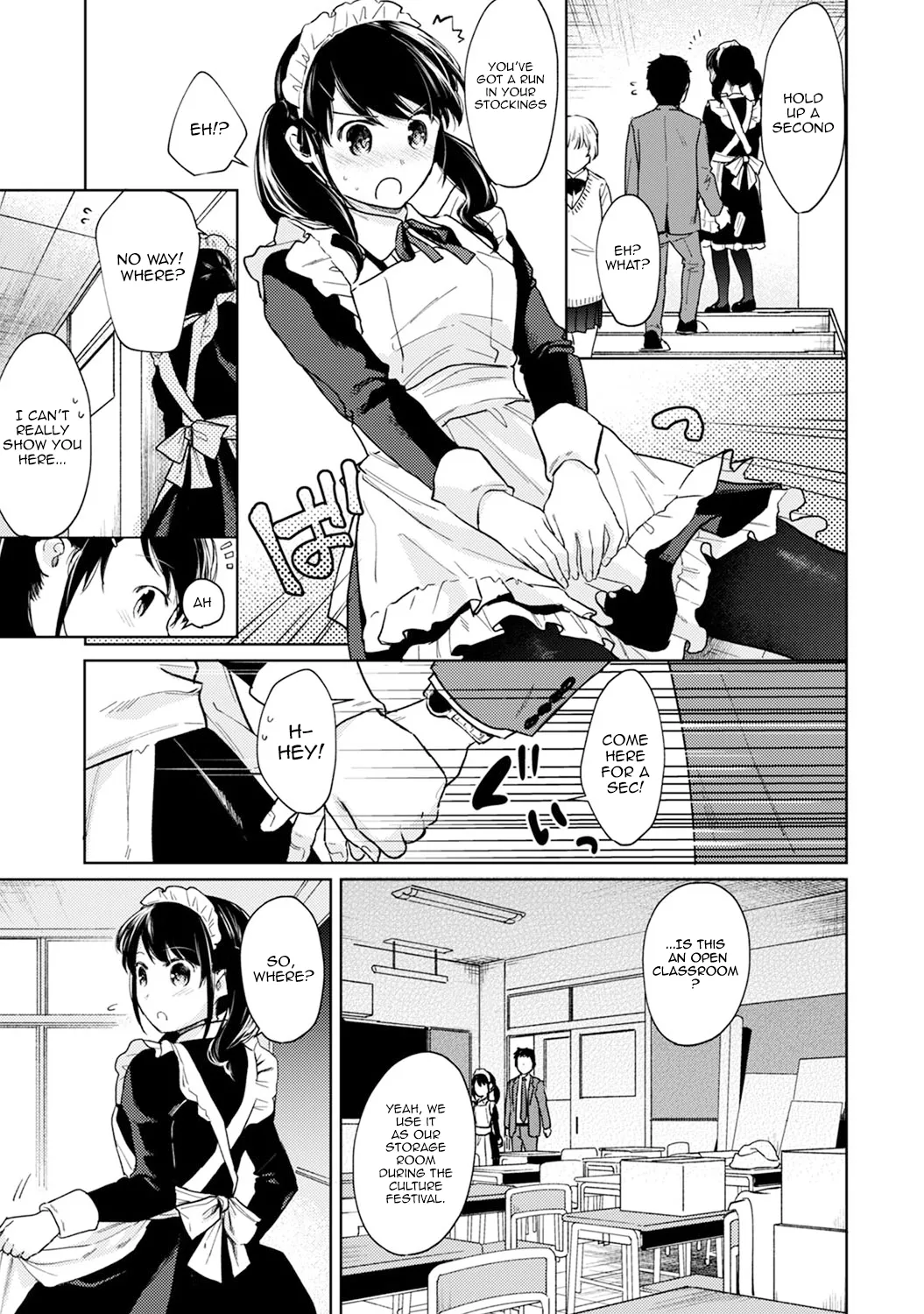 1 Room Apartment + Highschool Girl Suddenly Living Together? Close Contact!? First Sex!!? 19 porn comic picture 10