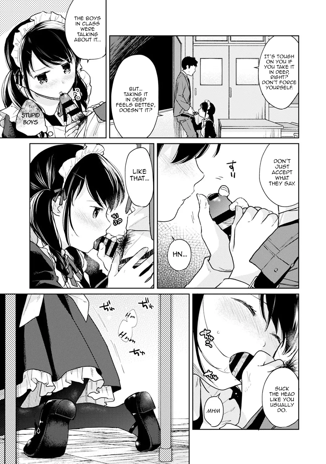 1 Room Apartment + Highschool Girl Suddenly Living Together? Close Contact!? First Sex!!? 19 porn comic picture 18