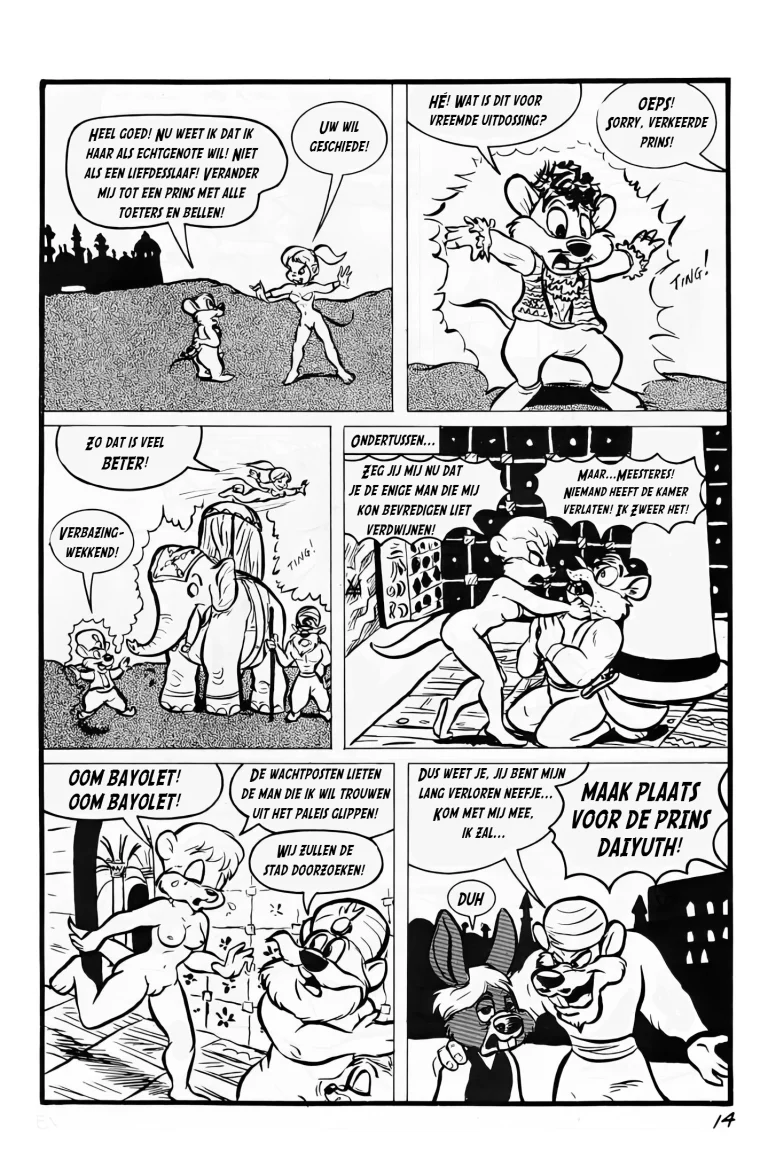 1001 Arabian Tails [Dutch] porn comic picture 15