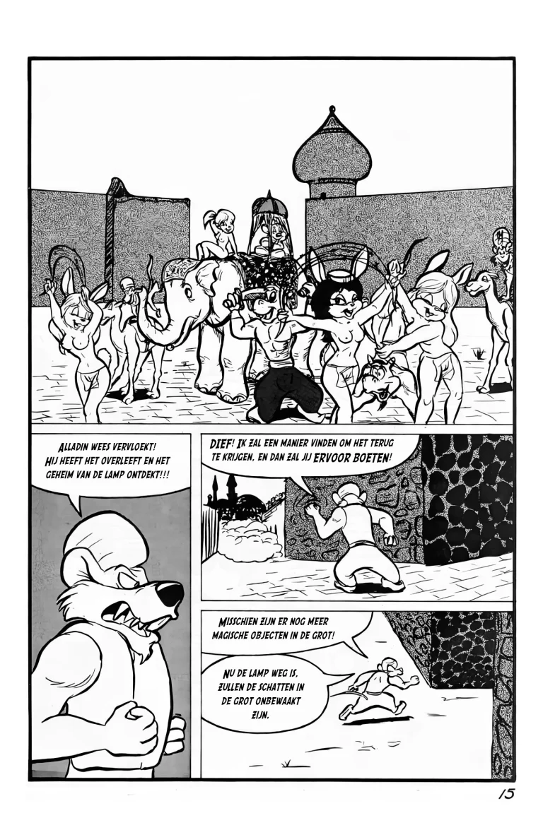 1001 Arabian Tails [Dutch] porn comic picture 16