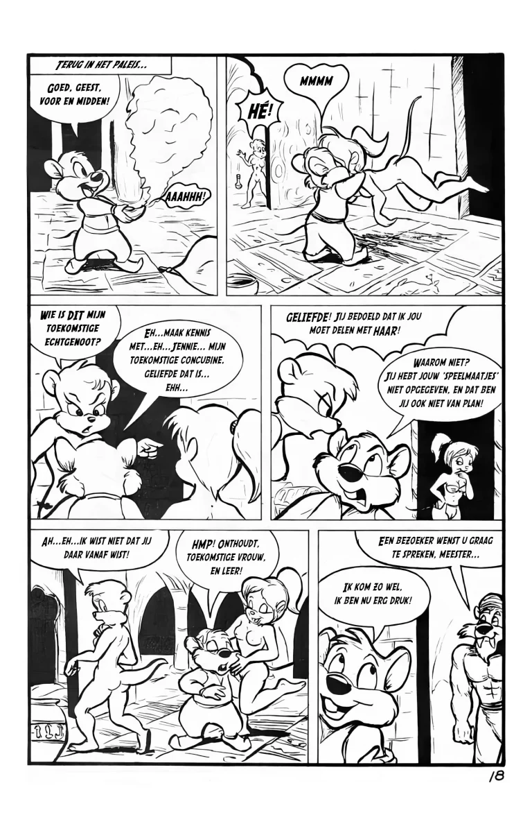 1001 Arabian Tails [Dutch] porn comic picture 19