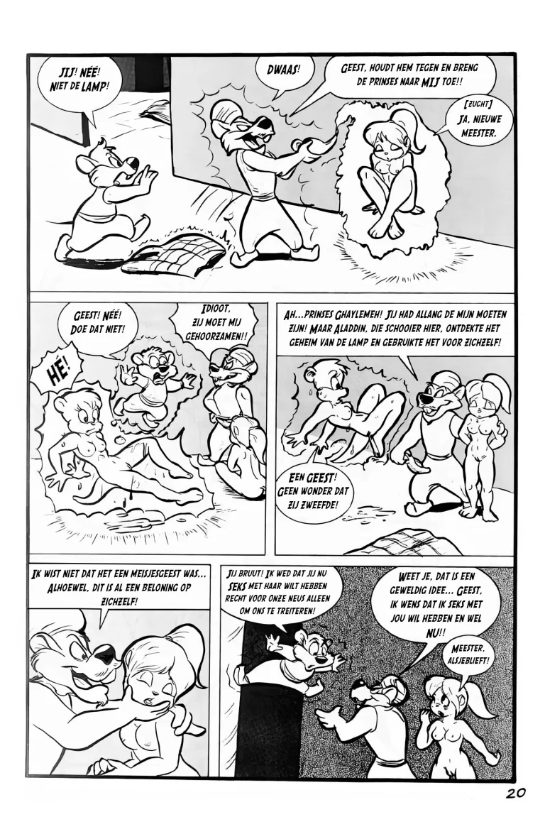 1001 Arabian Tails [Dutch] porn comic picture 21