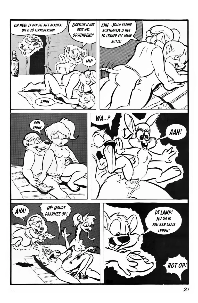 1001 Arabian Tails [Dutch] porn comic picture 22