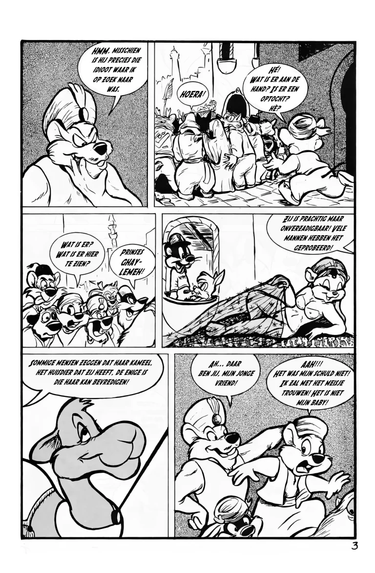 1001 Arabian Tails [Dutch] porn comic picture 4