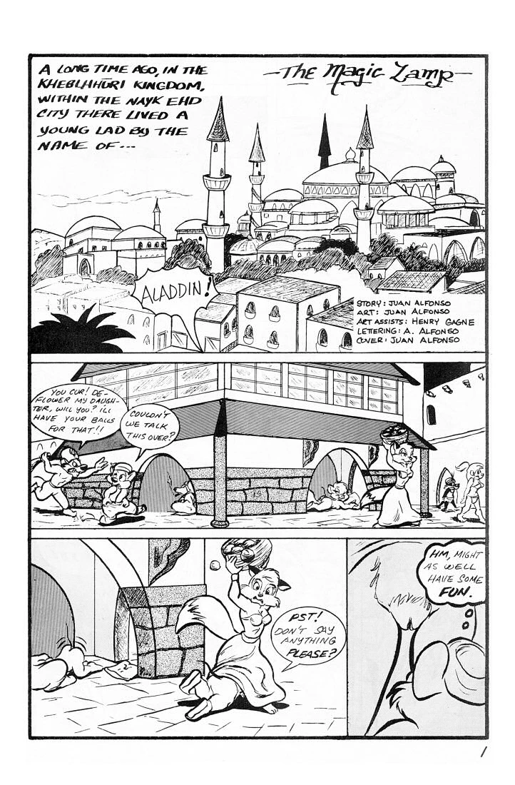 1001 Arabian Tails {English] porn comic picture 2