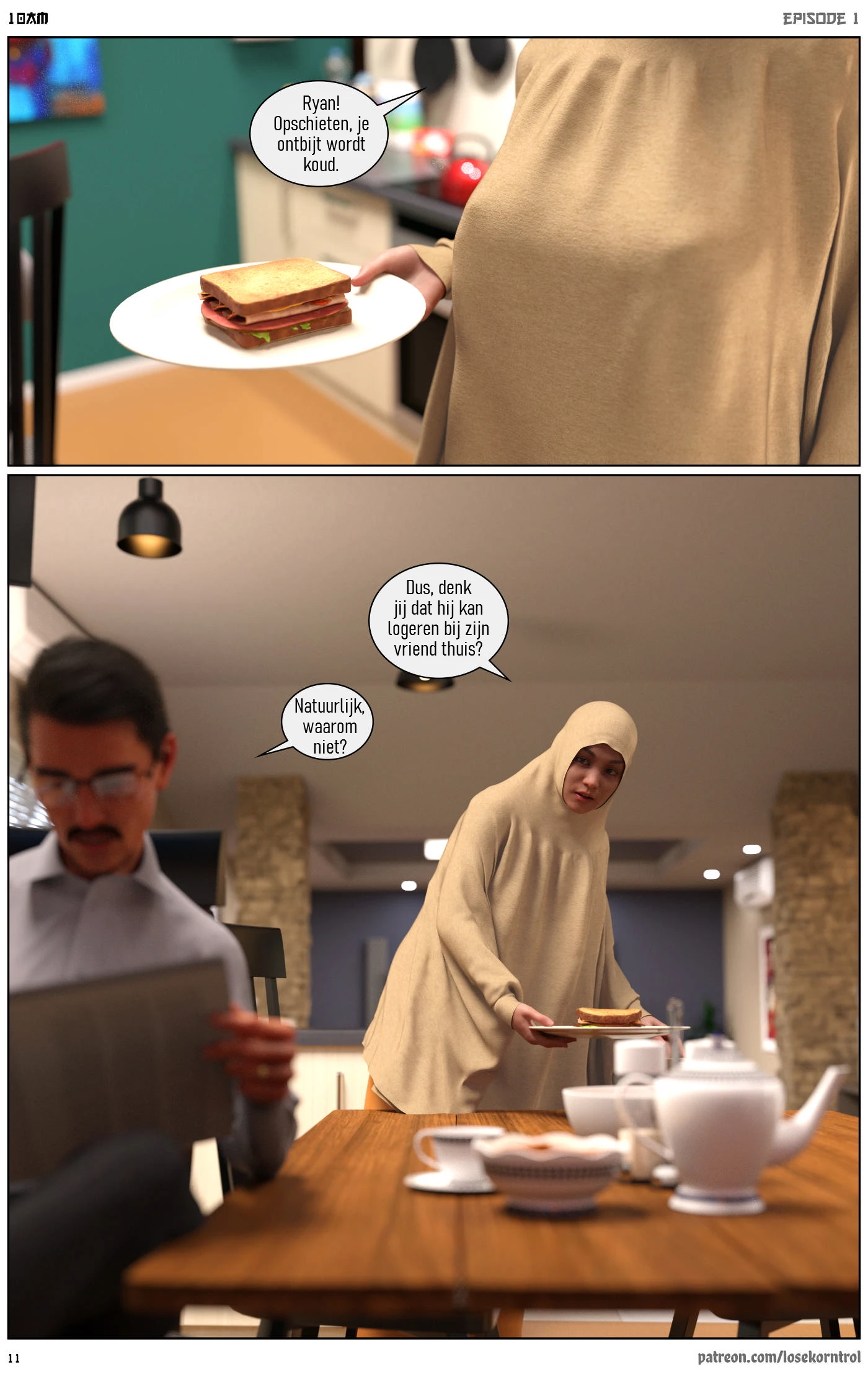 10AM Part 01 [NL} porn comic picture 12