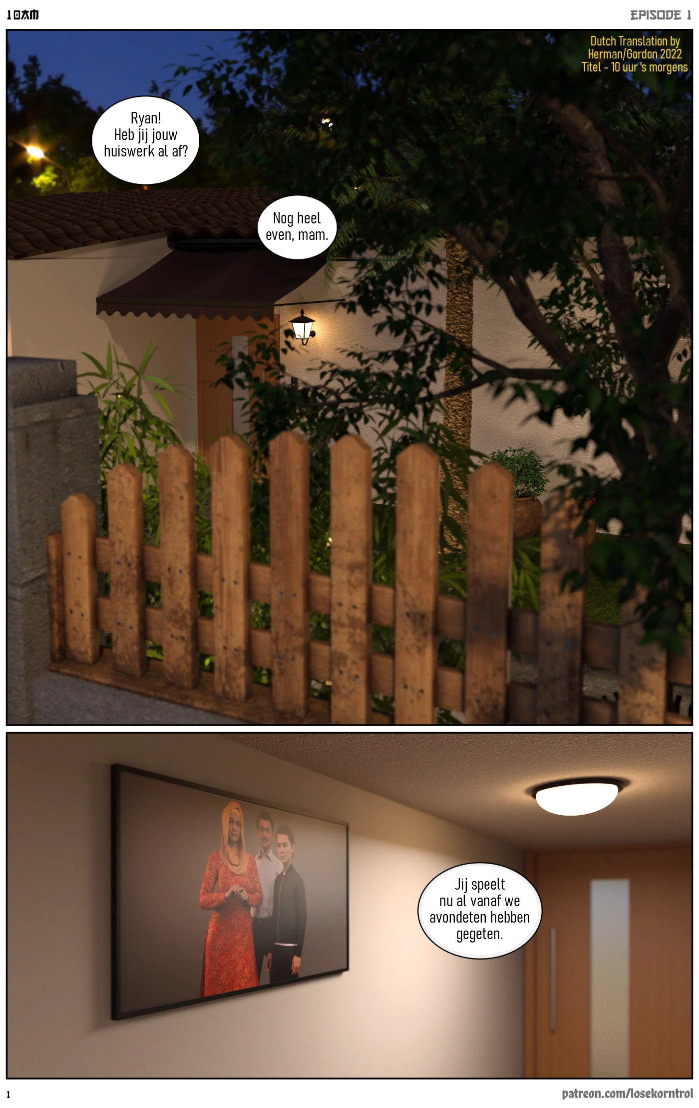 10AM Part 01 [NL} porn comic picture 2