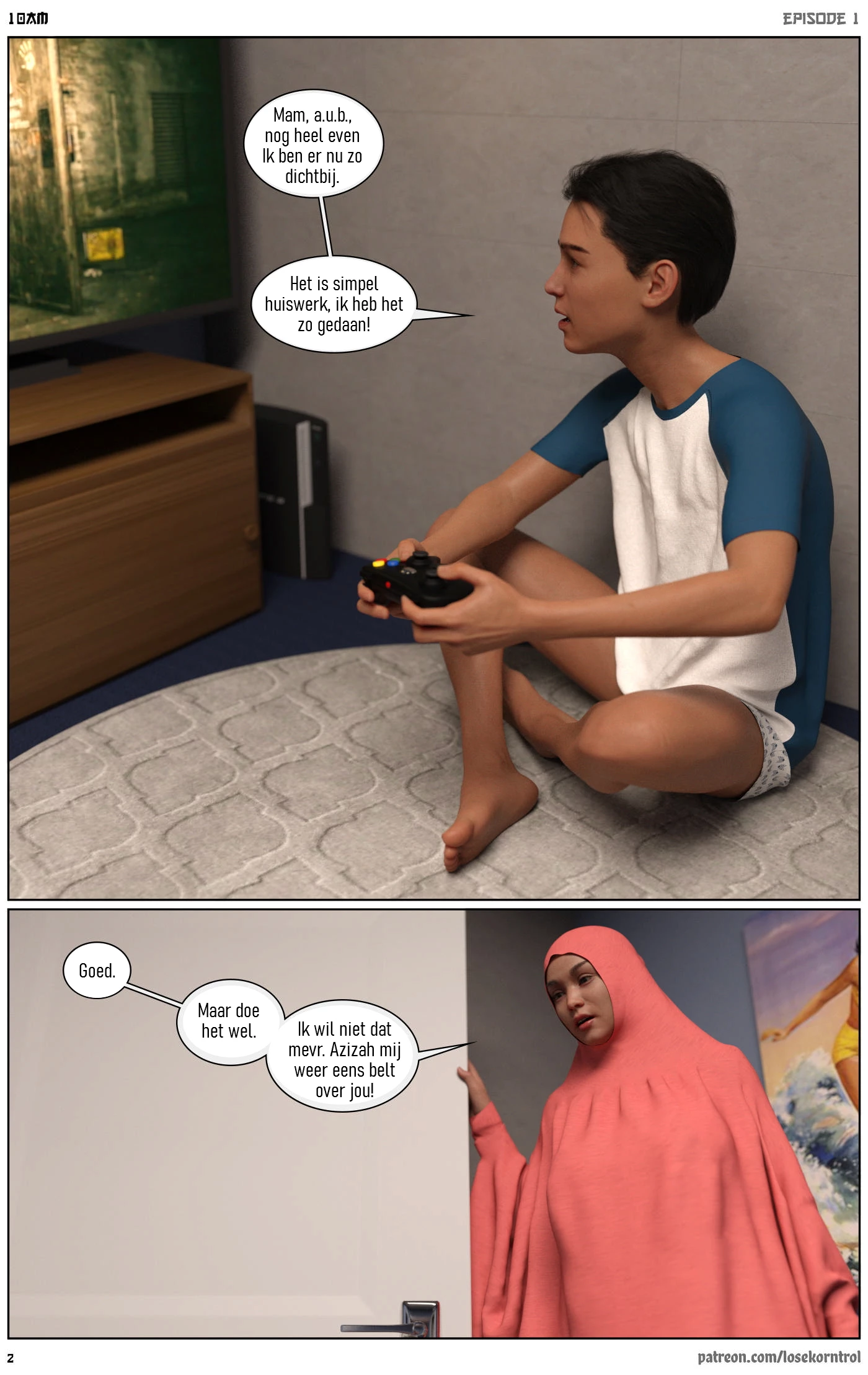 10AM Part 01 [NL} porn comic picture 3