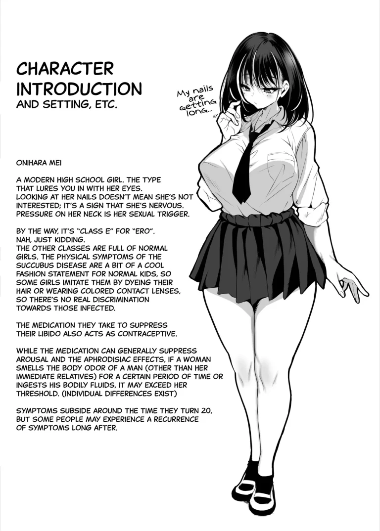 2-nen E-gumi Zenin Succubus Shusseki Bangou 5-ban Onihara Mei no Baai porn comic picture 52