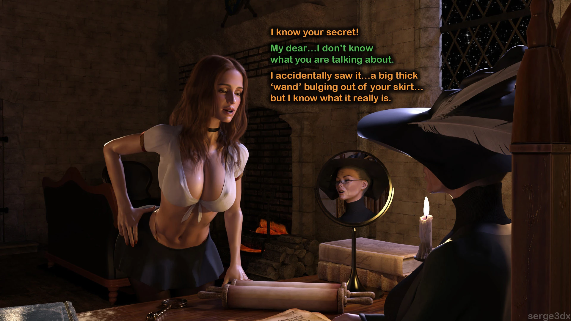 20.Hermione Granger and the Professor's Wand porn comic picture 10