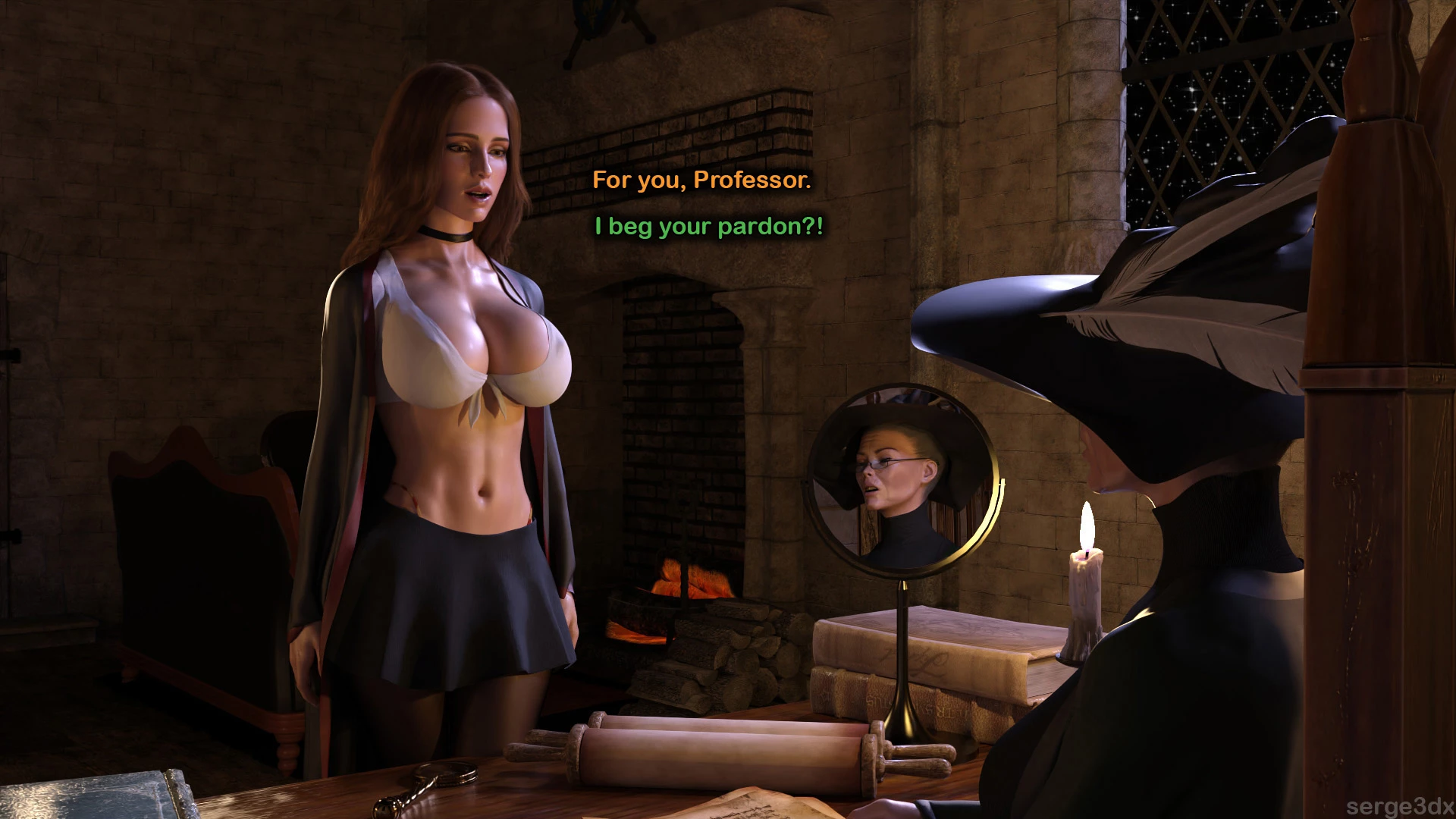 20.Hermione Granger and the Professor's Wand porn comic picture 9