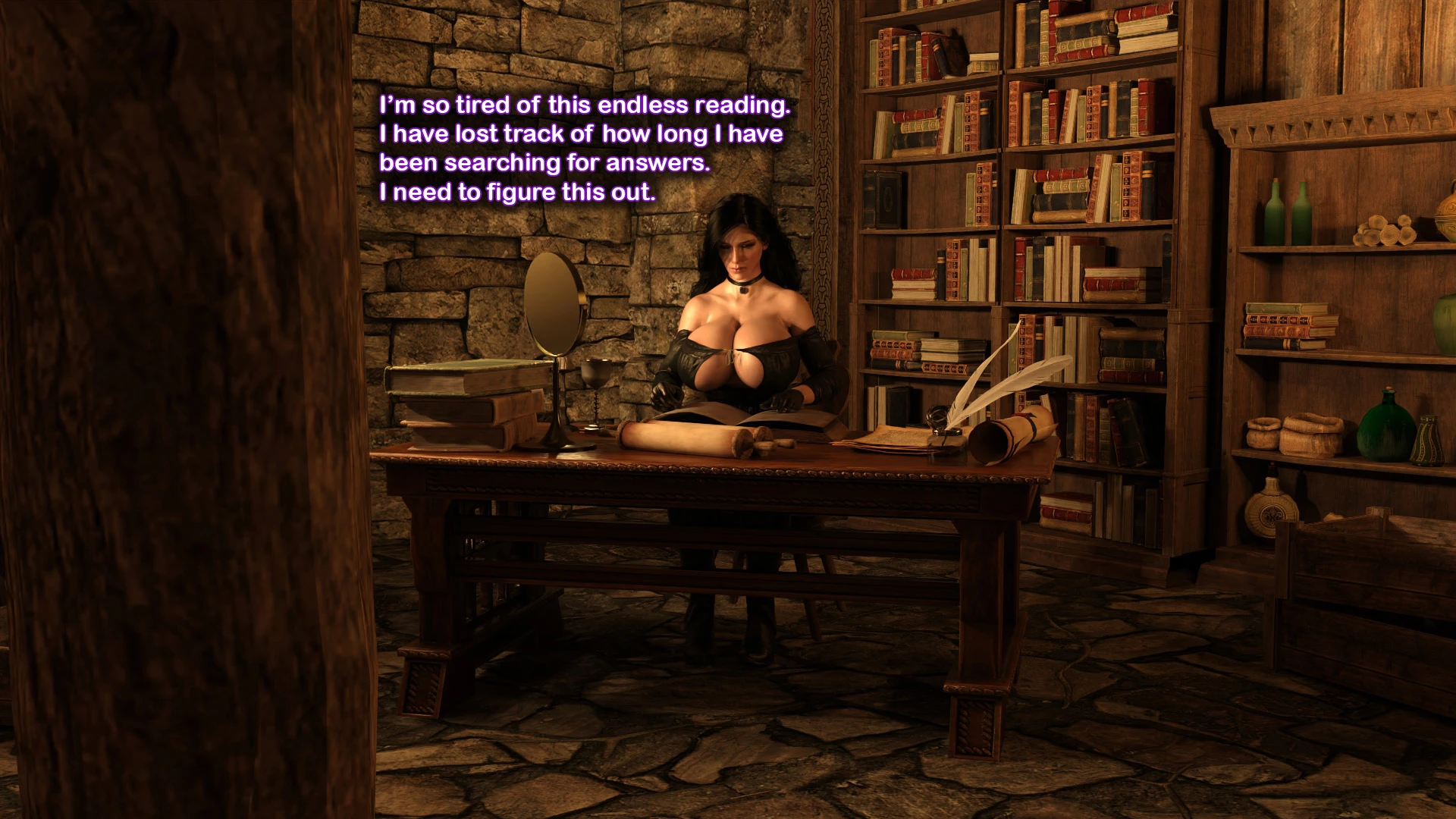 22.Yennefer's Ritual porn comic picture 3