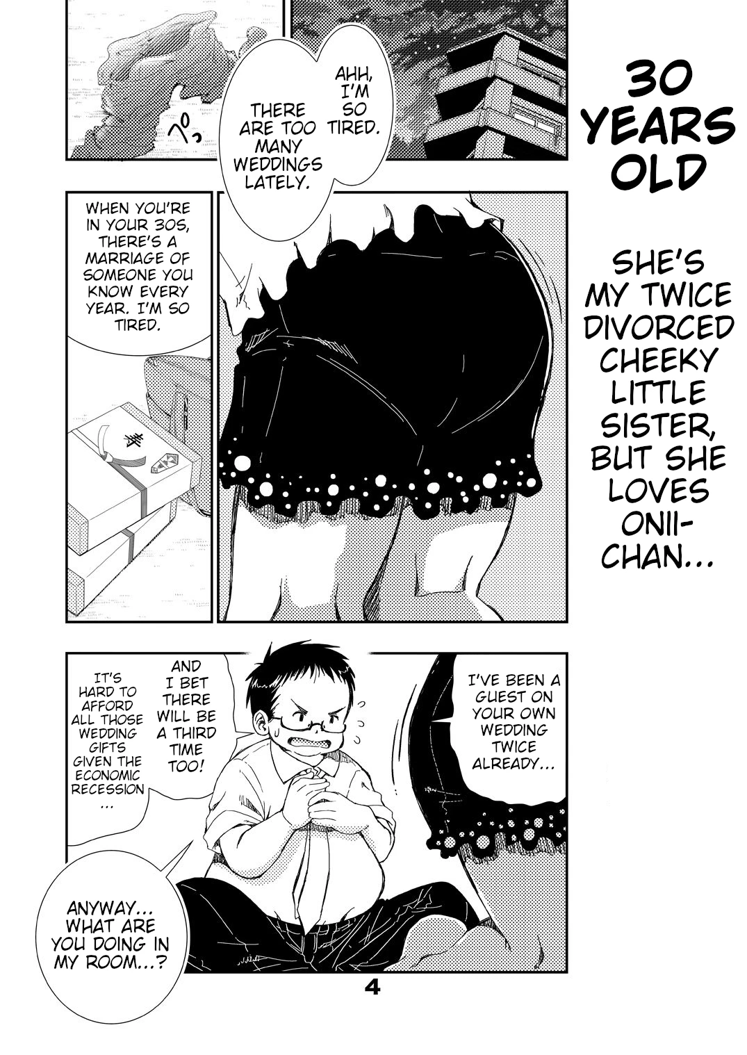 30 Years Old Little Sister | 30-Sai Imouto porn comic picture 4