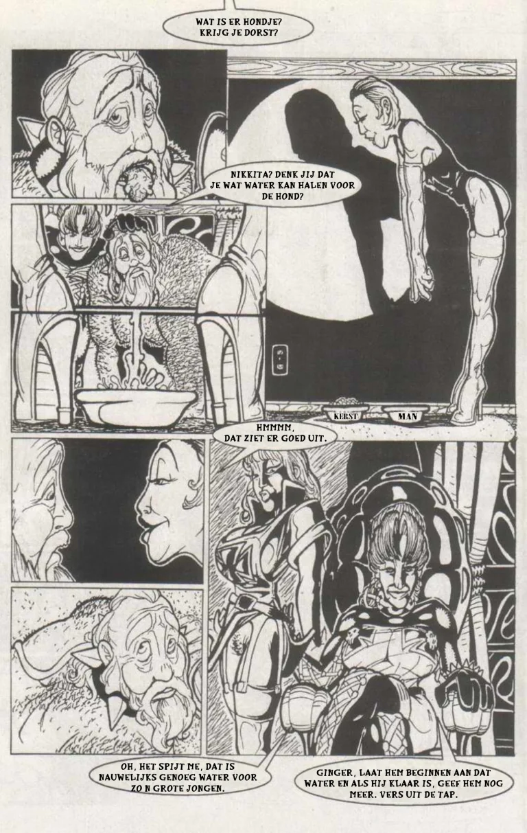A Babylon Bondage Christmas [NL] porn comic picture 11