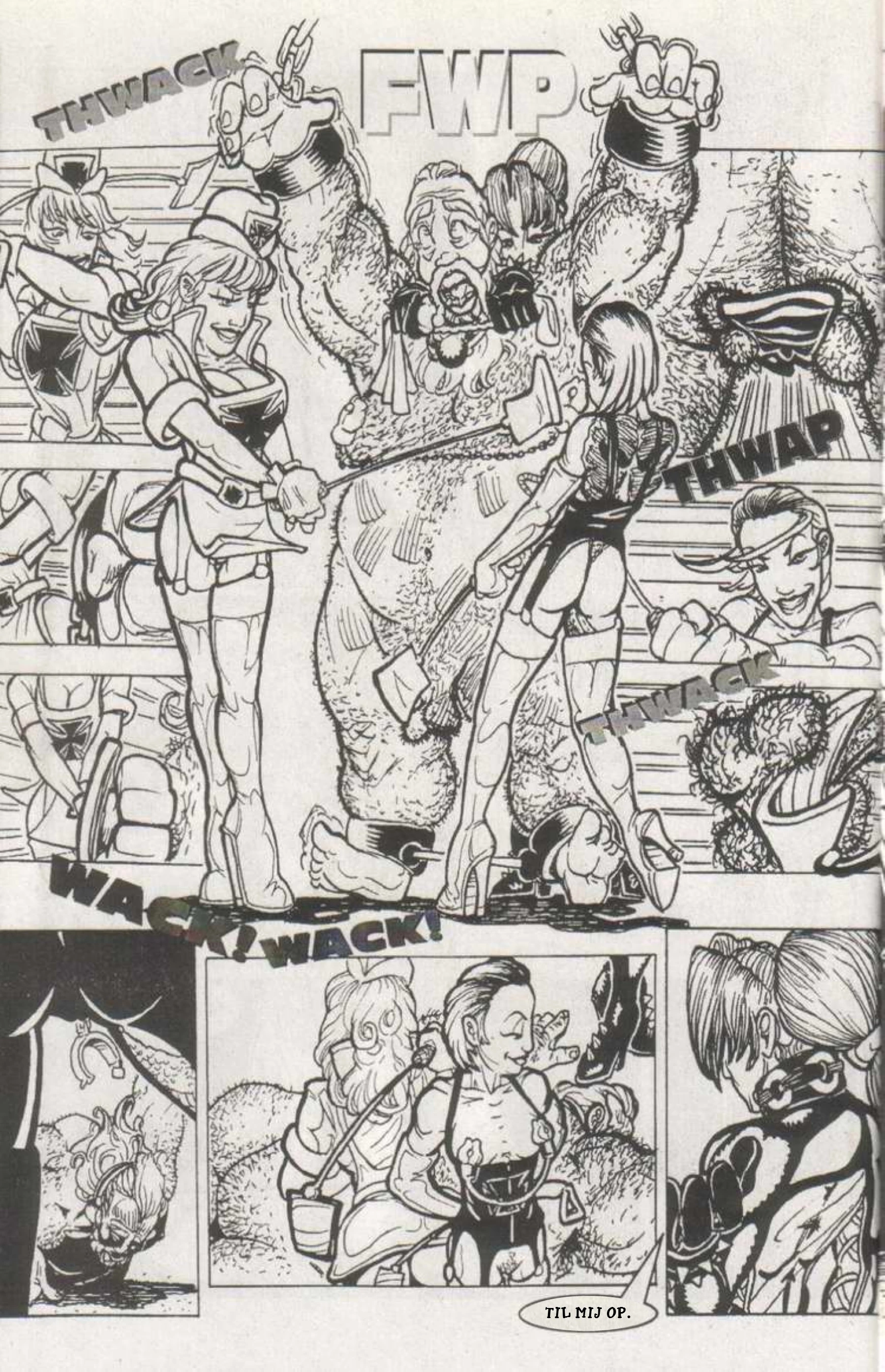 A Babylon Bondage Christmas [NL] porn comic picture 9