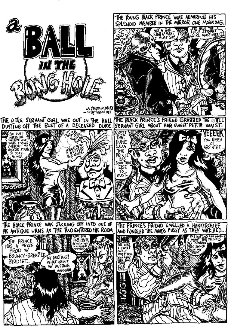 A Ball in the Bung Hole porn comic picture 1