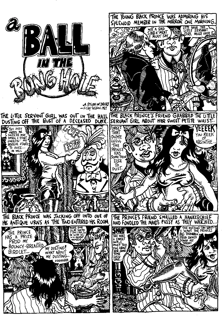 A Ball in the Bung Hole porn comic picture 1