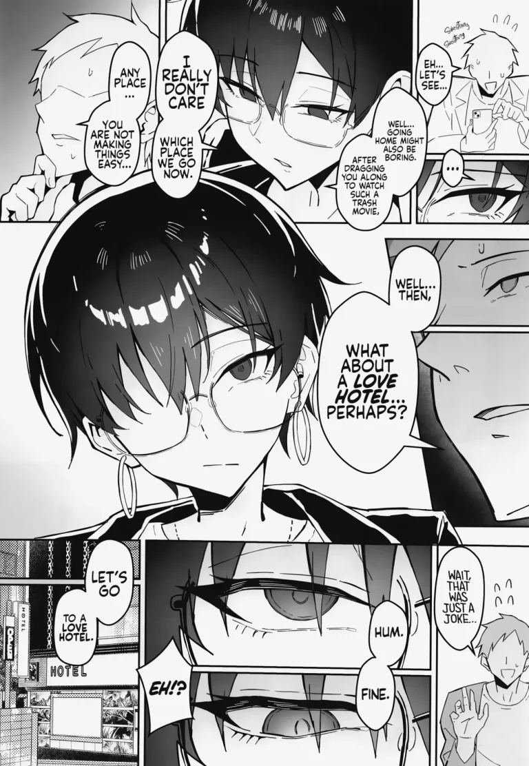 A Boring Date with My Blunt, Boyish Babe and Her Hidden Assets | Buaisou na Kakure Kyonyuu Boyish Kanojo to Taikutsu na Date porn comic picture 7