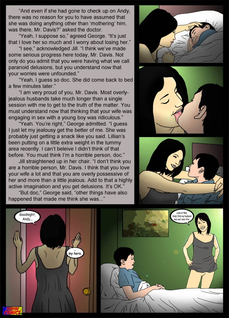 A Boy Stole My Wife [ENG] porn comic picture 4