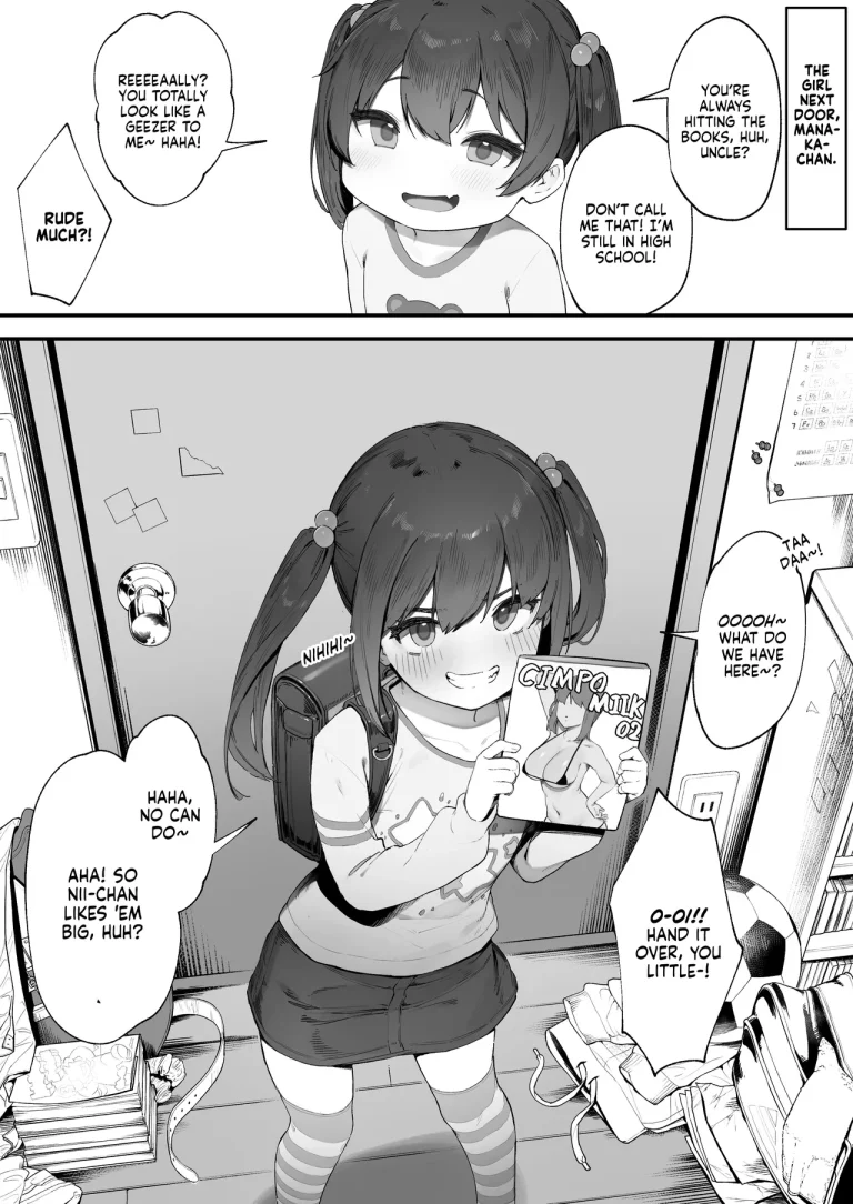 A Brat Who Just Wants to Be Noticed | Kizuite Hoshii Mesugaki porn comic picture 1