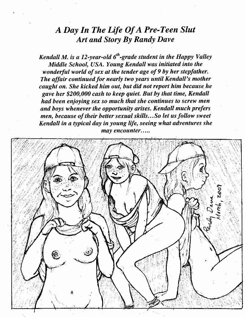 A Day In The Life Of A Pre-Teen Slut [English] porn comic picture 1