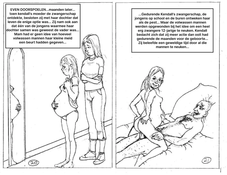 A Day In The Life Of A Pre-Teen Slut [NL] porn comic picture 10