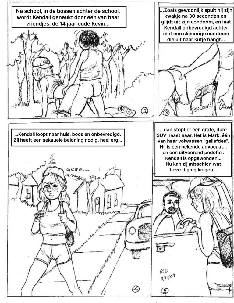 A Day In The Life Of A Pre-Teen Slut [NL] porn comic picture 2