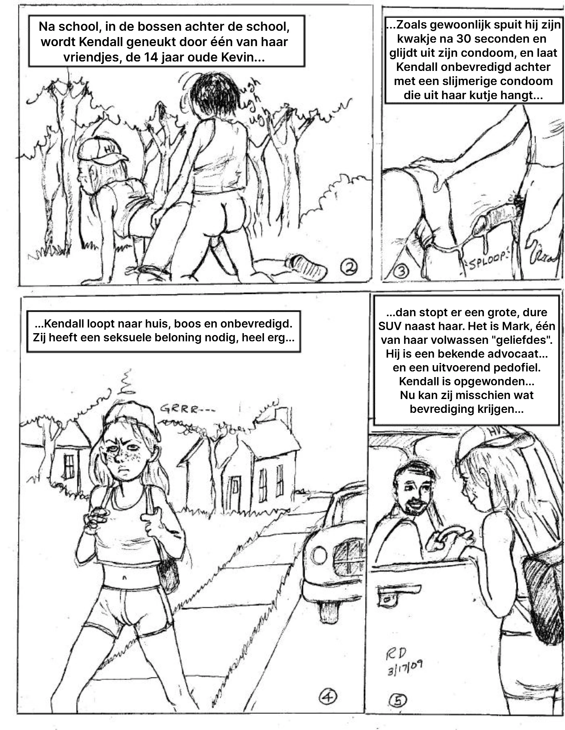 A Day In The Life Of A Pre-Teen Slut [NL] porn comic picture 2