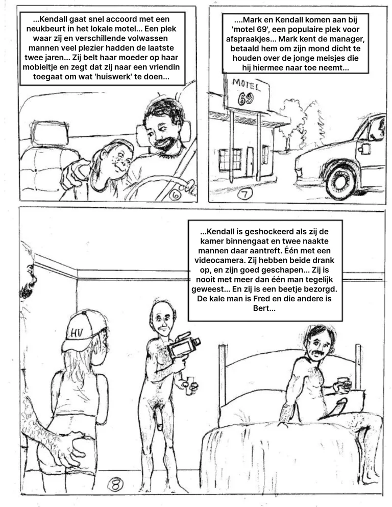 A Day In The Life Of A Pre-Teen Slut [NL] porn comic picture 3