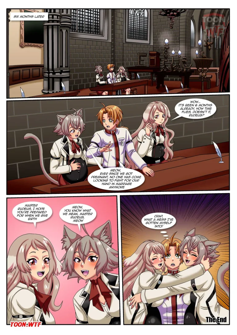 A Feline Lesson porn comic picture 15