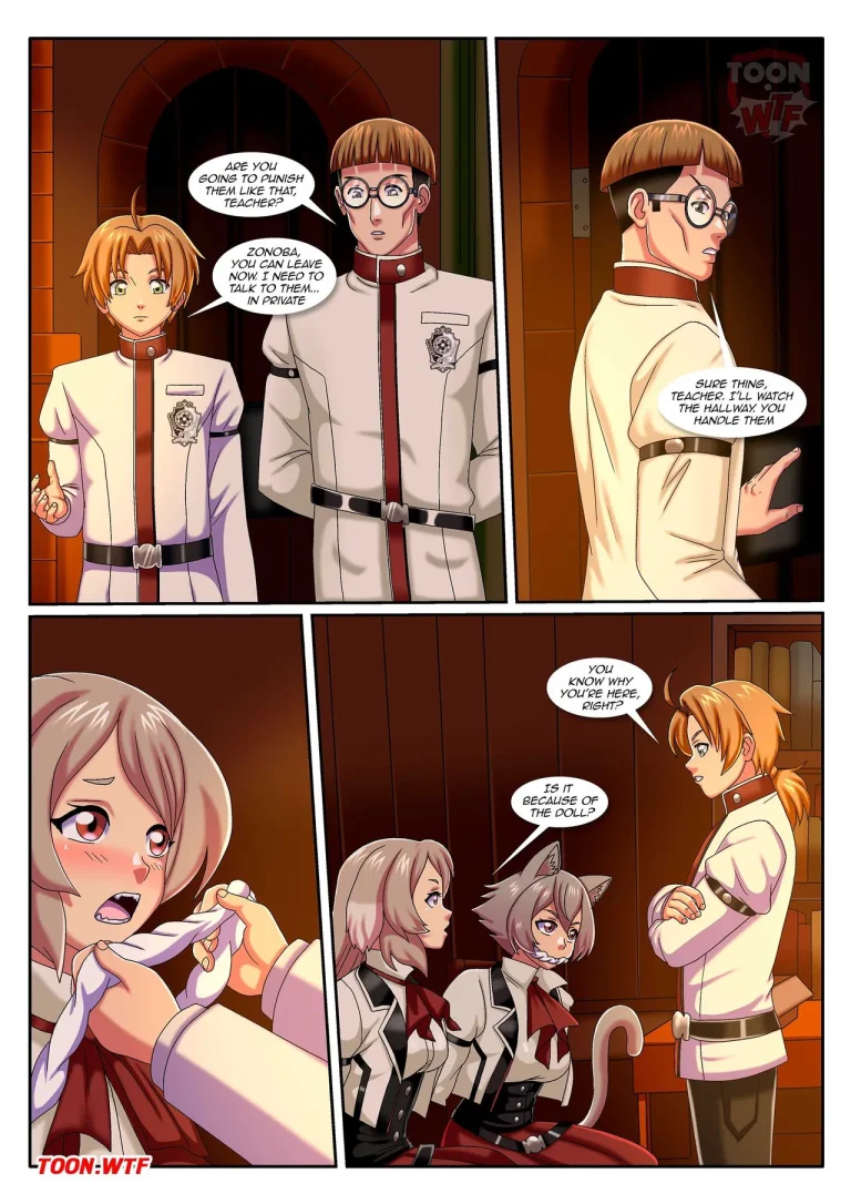 A Feline Lesson porn comic picture 4