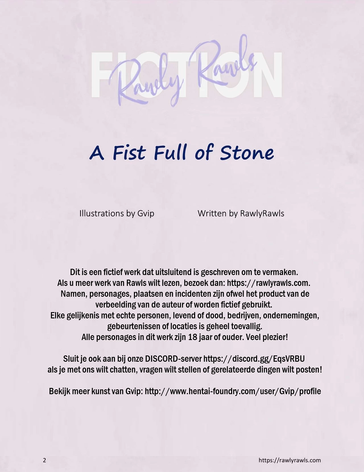 A Fist Full of Stone [NL] porn comic picture 2