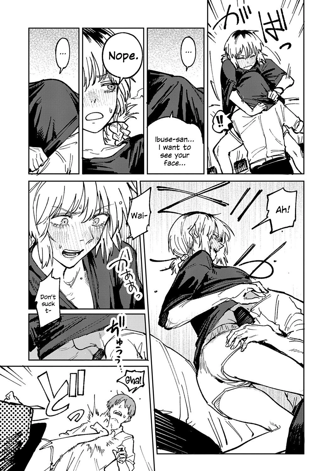 A gloomy girl puffing purple smoke alone | Kaientojou porn comic picture 21